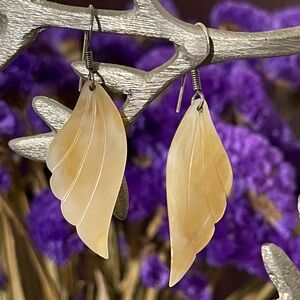 Mother Of Pearl Earrings.